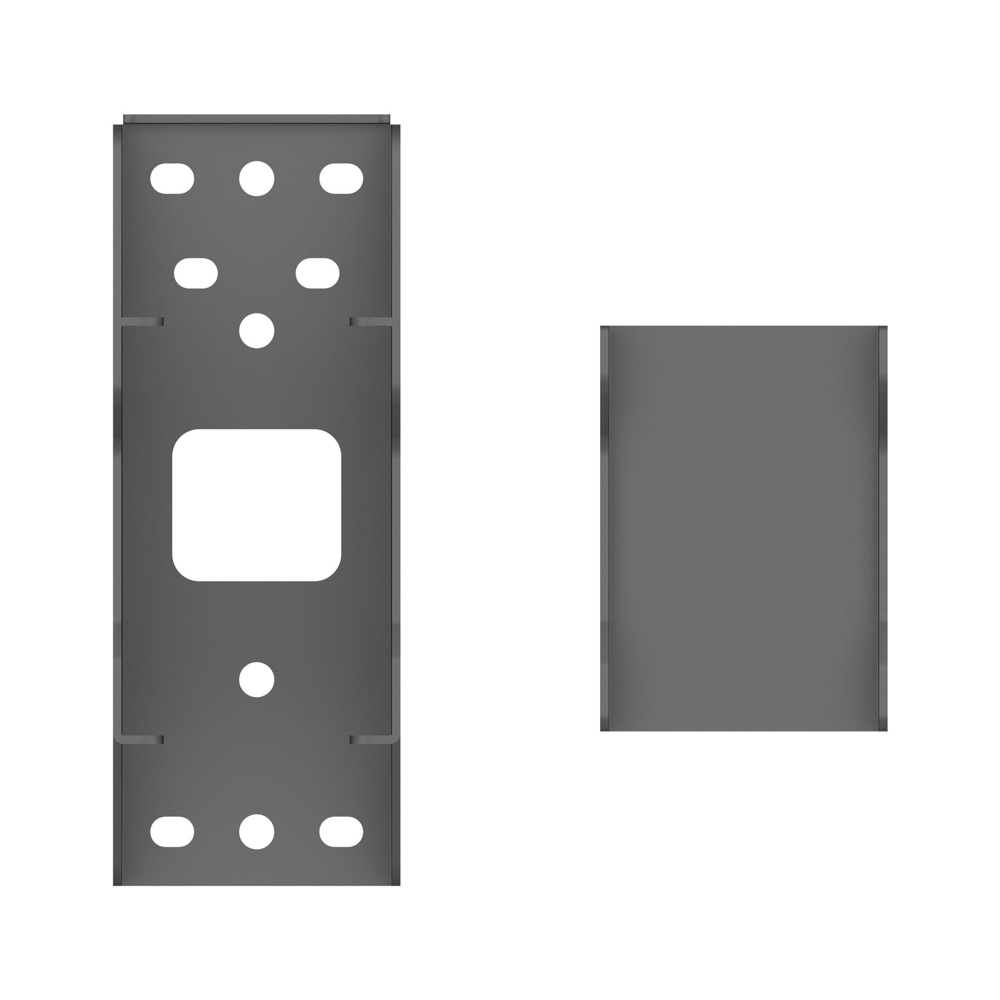 Multibrackets M Pro Series - Back to back display plate from wall