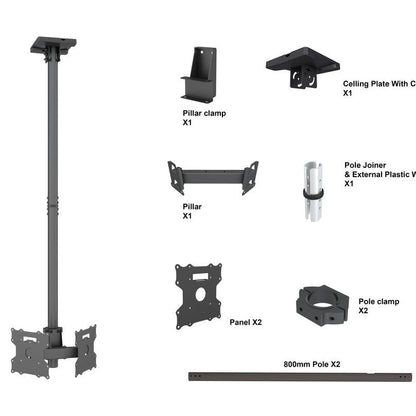 Multibrackets M Ceiling Mount Pro Dual 32BDL-4050D
