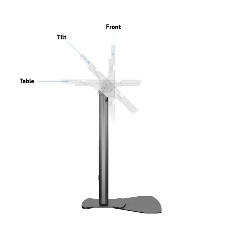 Multibrackets M Public Display Stand 110 HD Floorbase Single Black