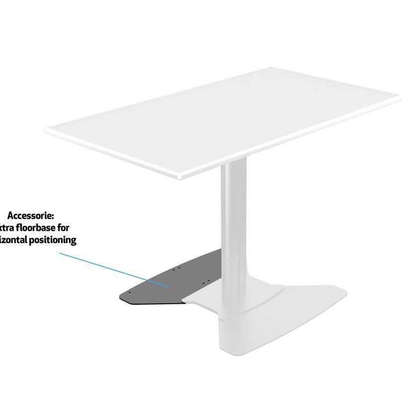Multibrackets M Public Display Stand 110 HD Floorbase Single Black