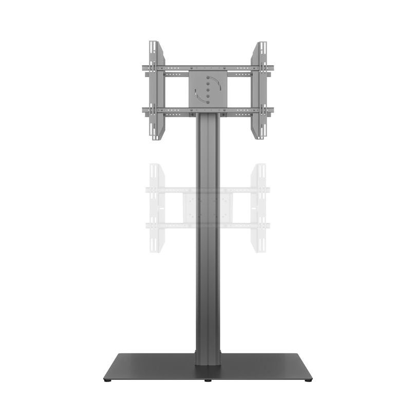 Multibrackets M Public Display Stand 180 HD Back to Back Black w. Floorbase
