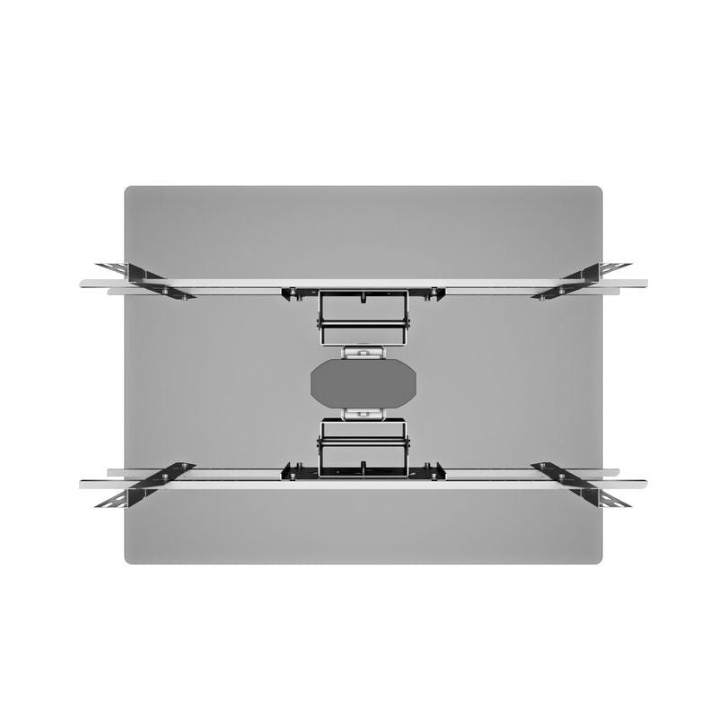 Multibrackets M Public Display Stand 180 HD Back to Back Black w. Floorbase