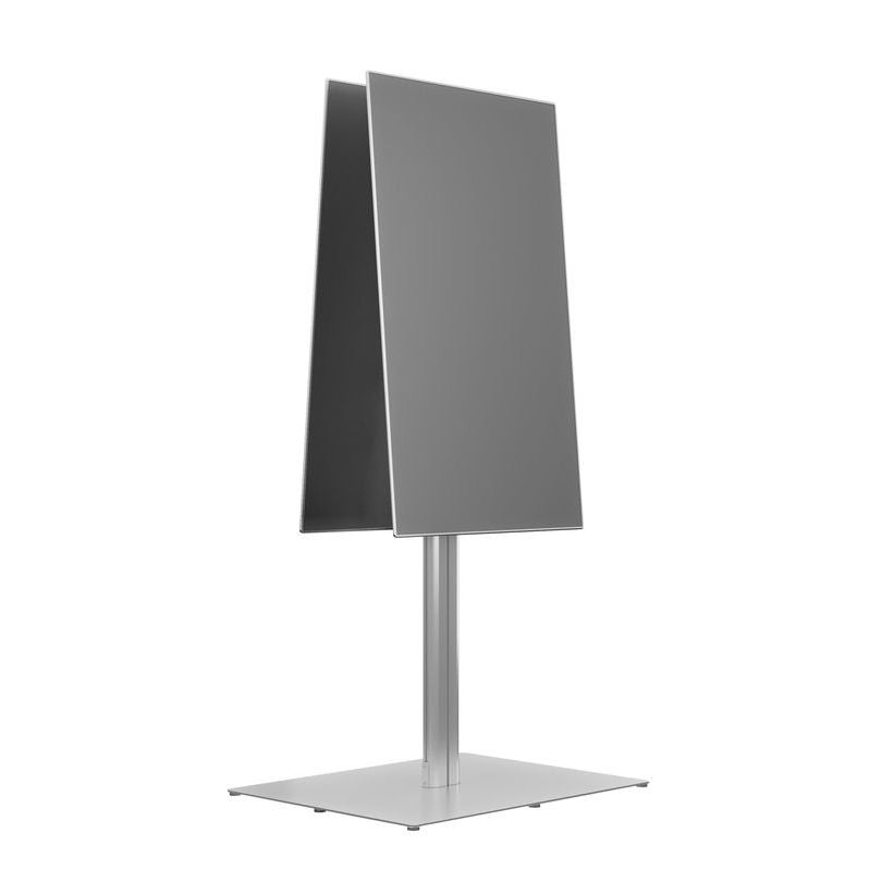 Multibrackets M Public Display Stand 180 HD Back to Back Silver w. Floorbase