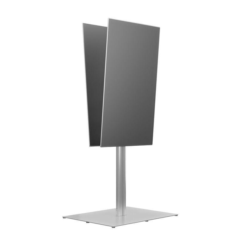 Multibrackets M Public Display Stand 180 HD Back to Back Silver w. Floorbase