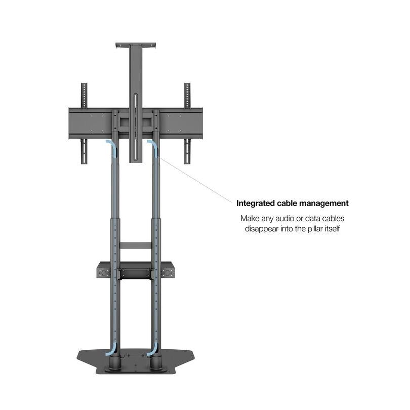 Multibrackets M Public Floorbase Basic 180 incl shelf & cameraholder