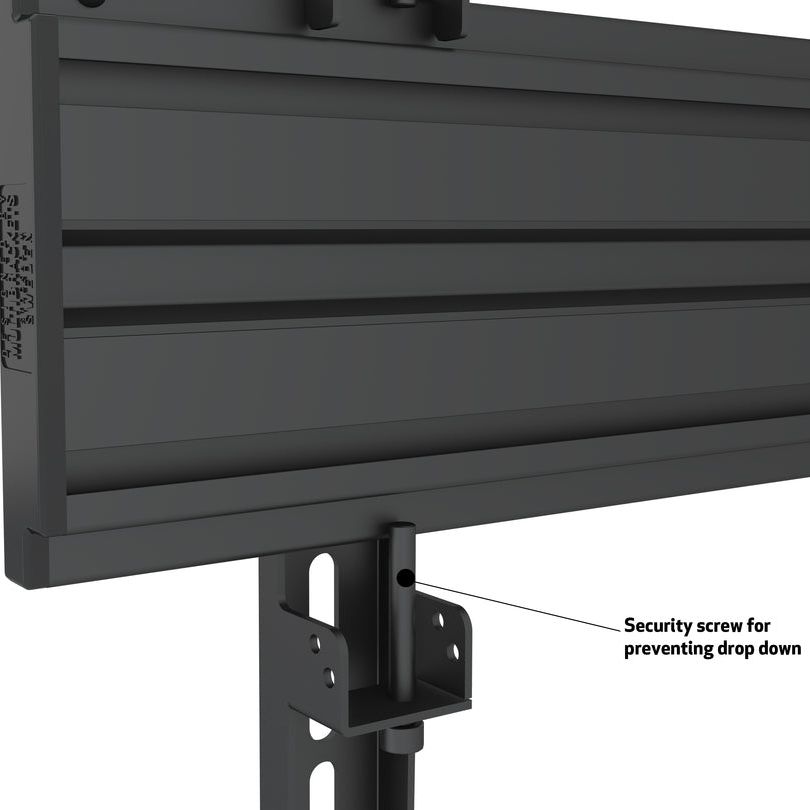 Multibrackets M Pro Series - Side by Side with brackets 65"
