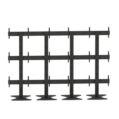 Multibrackets M Public Video Wall Stand 9-Screens 65-75" Black