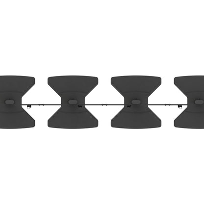 Multibrackets M Public Video Wall Stand 9-Screens 65-75" Black