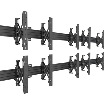Multibrackets M Wallmount Pro MBW3x2U Push In Pop Out Black
