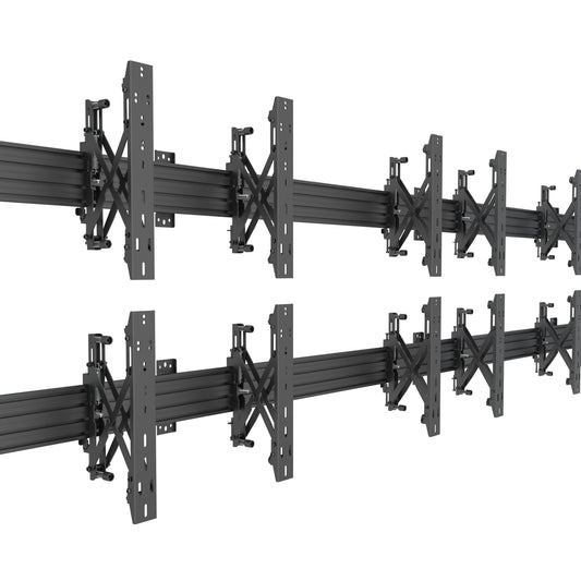 Multibrackets M Wallmount Pro MBW3x2U Push In Pop Out Black