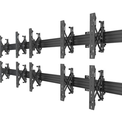 Multibrackets M Wallmount Pro MBW3x2U Push In Pop Out Black
