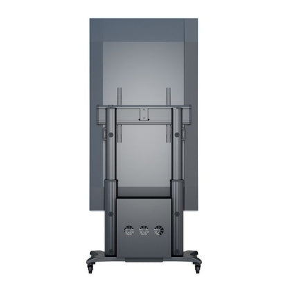 Multibrackets M Public Floorstand Dual Pillar 180 HD with AV Cabinet