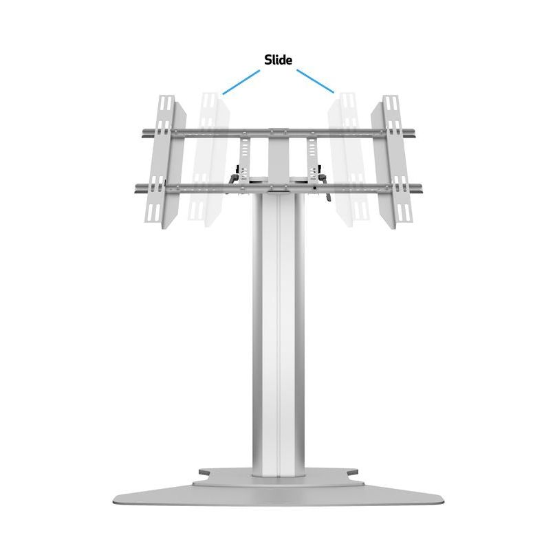 Multibrackets M Public Display Stand 110 HD Floorbase Single Silver