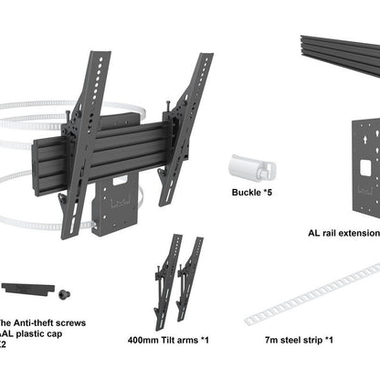 Multibrackets Pro Series - M Wallmount Column