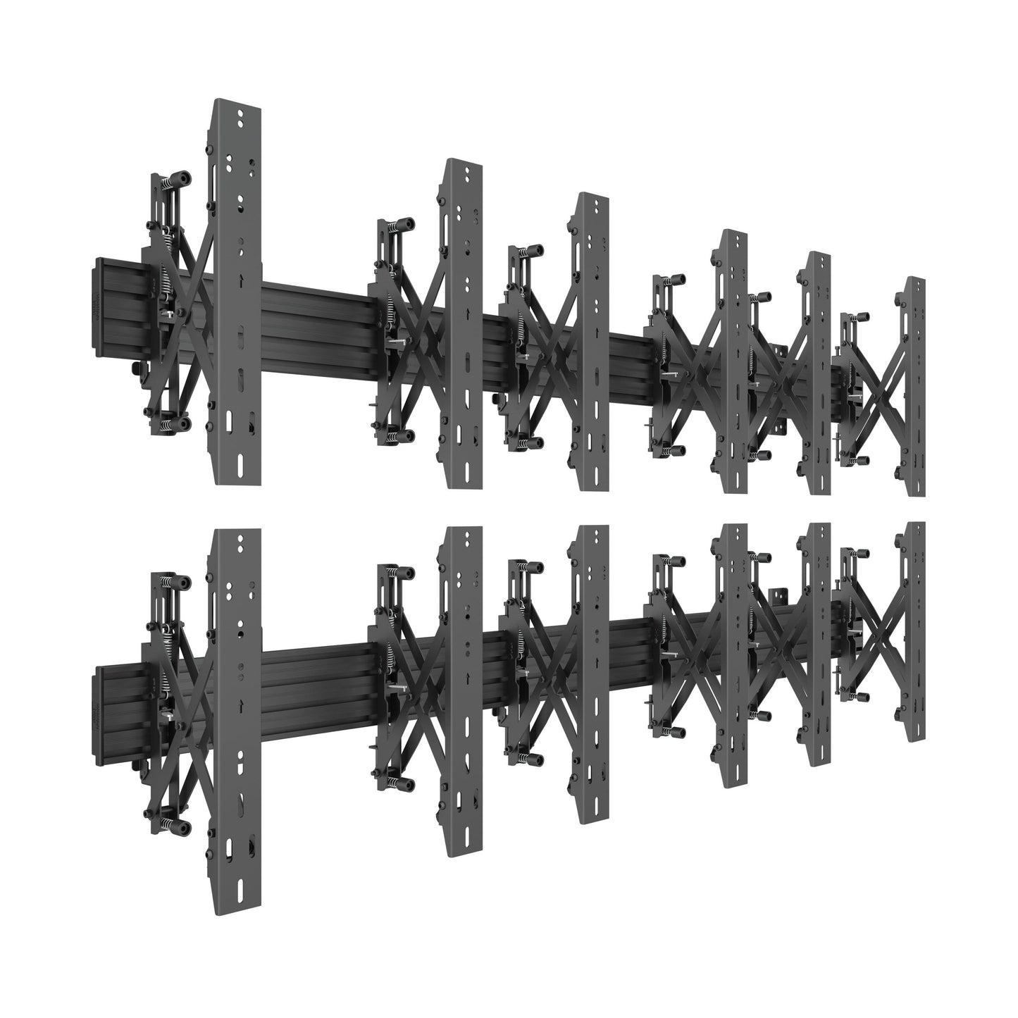 Multibrackets M Wallmount Pro MBW3x2UP Push In Pop Out Black