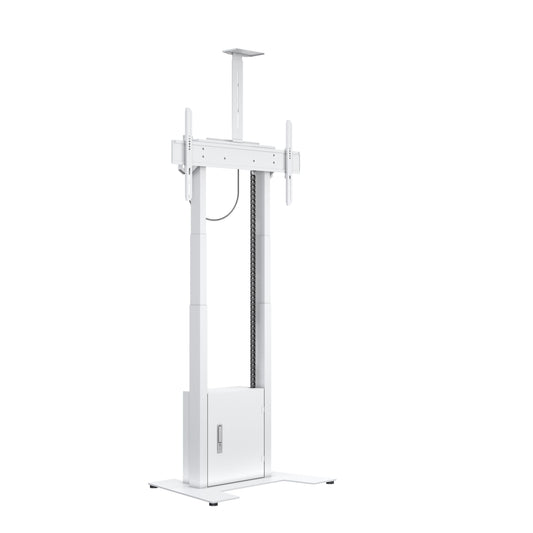 Multibrackets M Motorized Floorbase Incl cabinet & camerashelf 120kg White