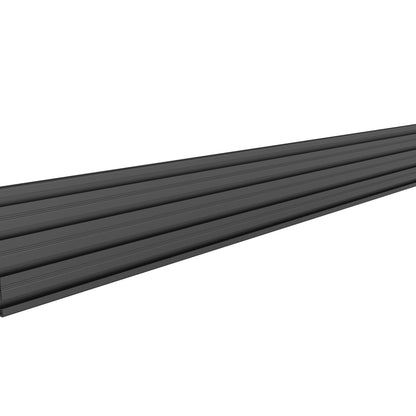 Multibrackets M Pro Series - Single Screen Rail 100cm Black