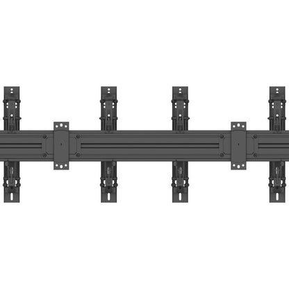Multibrackets M Wallmount Pro MBW2x1UP Push In Pop Out Black