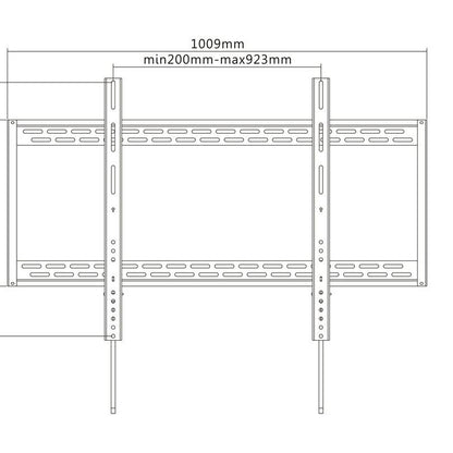 Multibrackets M Universal Wallmount HD 100kg 900x600