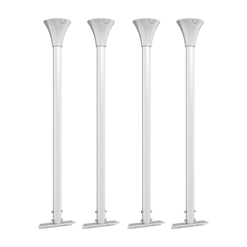 Multibrackets M Pro Series Enclosure - Floor to Ceiling Kit Large White