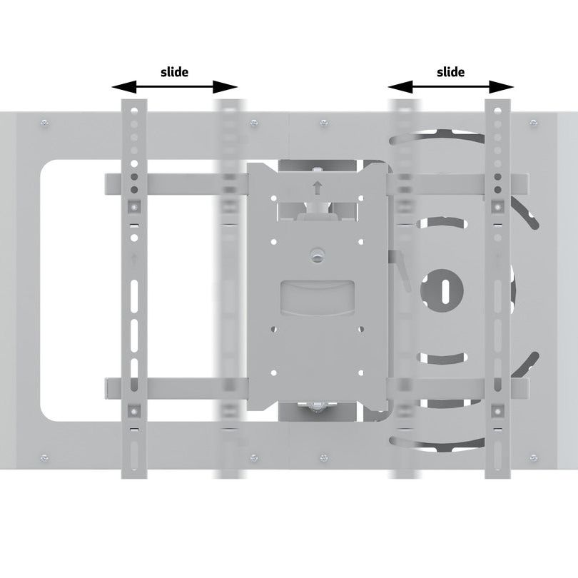 Multibrackets M Hospitality Flexarm with STB Enclosure White