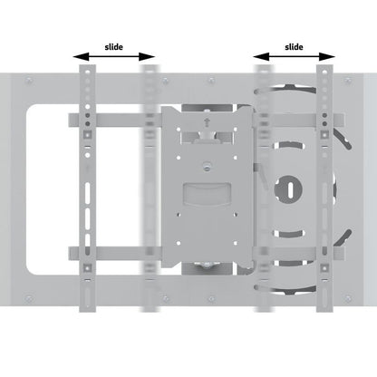 Multibrackets M Hospitality Flexarm with STB Enclosure White