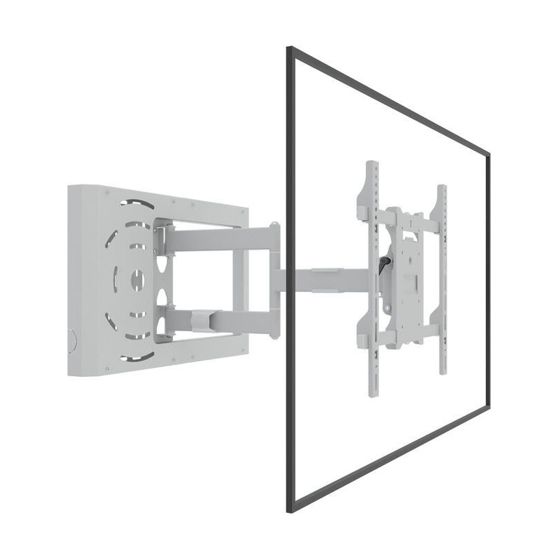 Multibrackets M Hospitality Flexarm with STB Enclosure White