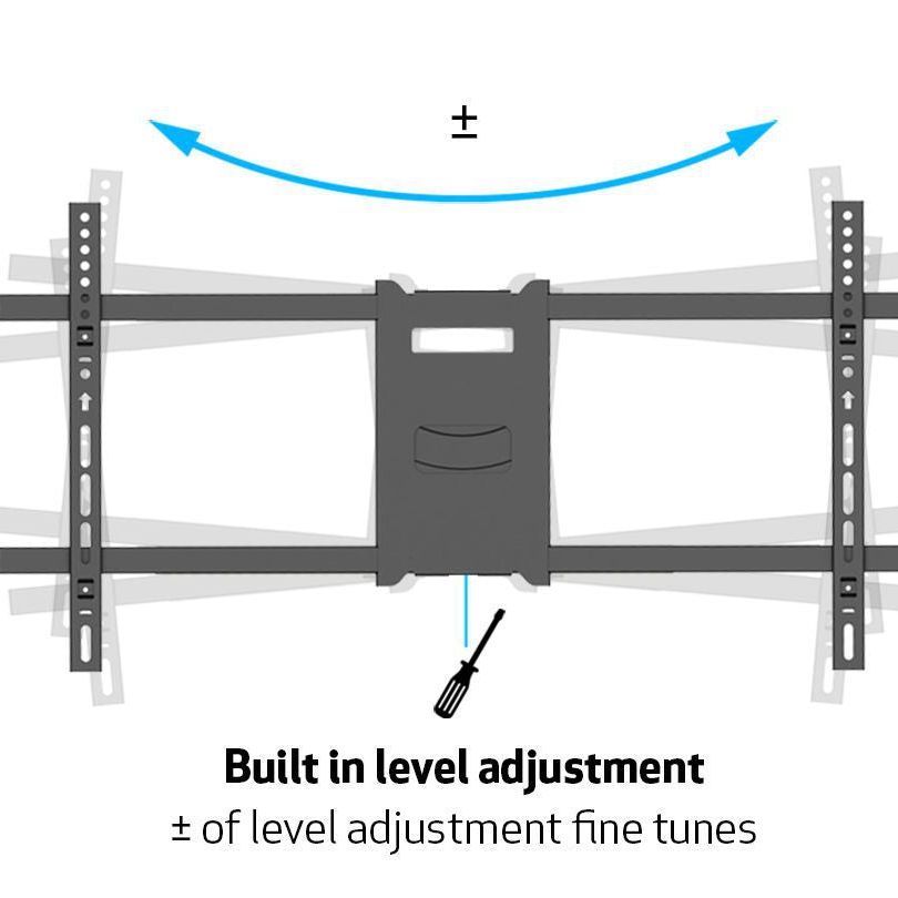 Multibrackets M Hospitality Flexarm with STB Enclosure White