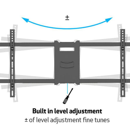 Multibrackets M Hospitality Flexarm with STB Enclosure White