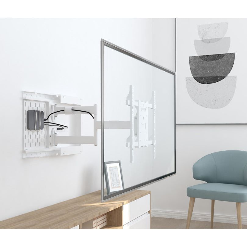 Multibrackets M Hospitality Flexarm with STB Enclosure White
