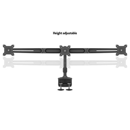 Multibrackets M VESA Desktopmount Triple Desk Clamp 15"-24"