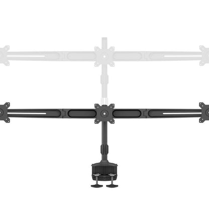 Multibrackets M VESA Desktopmount Triple Desk Clamp 15"-24"