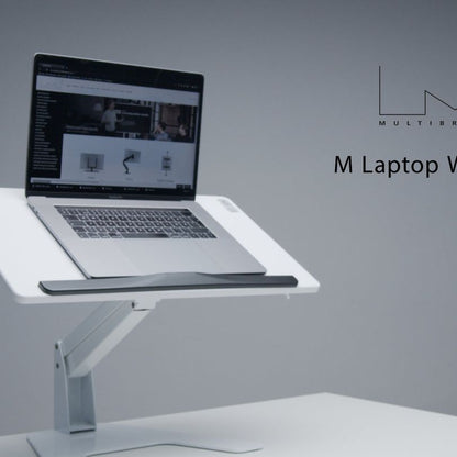 Multibrackets M Laptop Workstation White