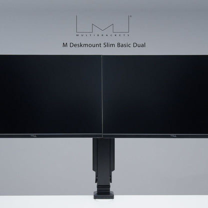 Multibrackets M Deskmount Slim Basic Dual