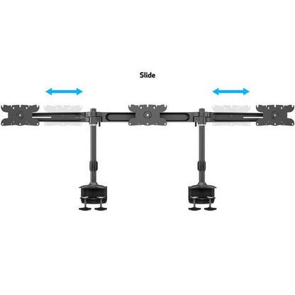 Multibrackets M VESA Desktopmount Triple Desk Clamp 24"-32"
