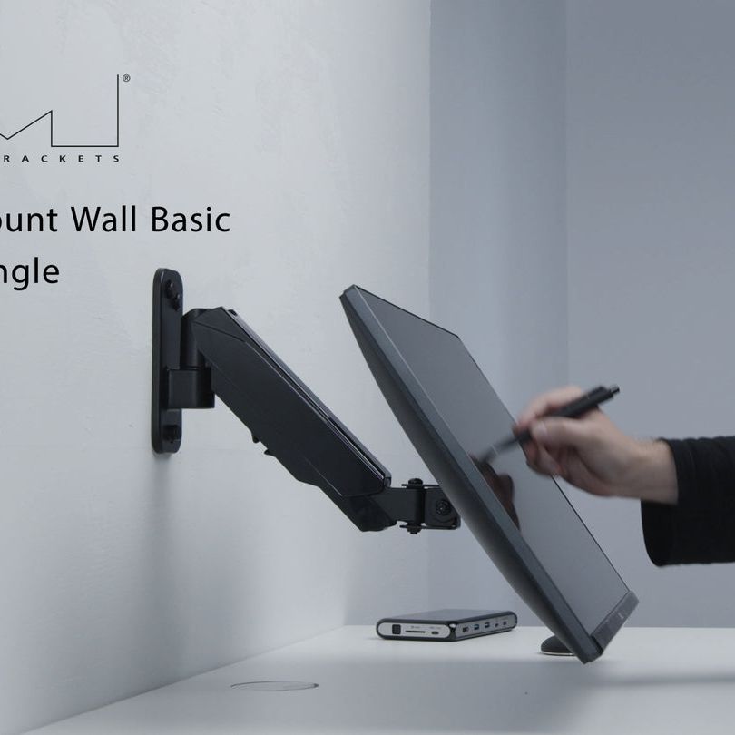 Multibrackets M Monitormount Wall Basic Single
