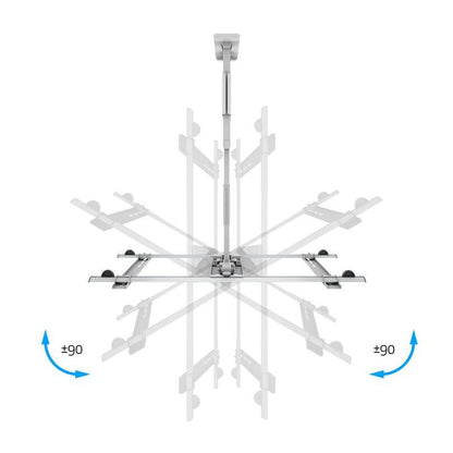 Multibrackets M VESA Flexarm Thin White Large