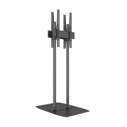 Multibrackets M Dual Pole Floorbase Pro B2B 65"-90"