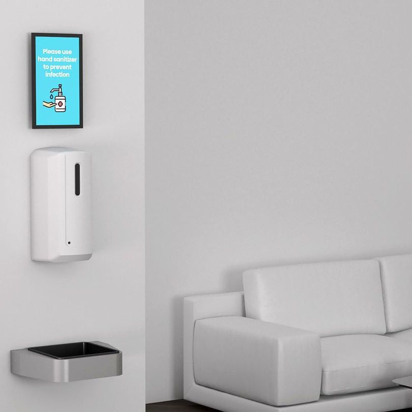 Multibrackets M Automatic Hand Sanitizer Wall