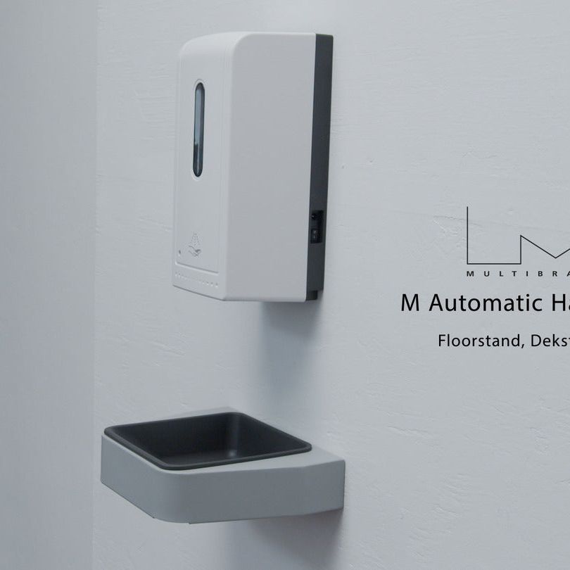 Multibrackets M Automatic Hand Sanitizer Wall