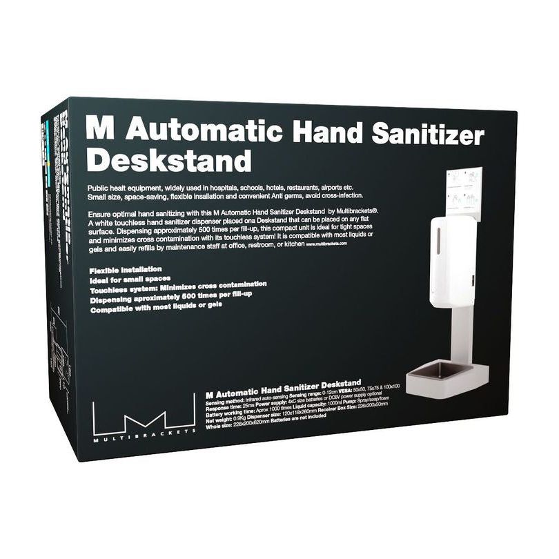 Multibrackets M Automatic Hand Sanitizer Deskstand