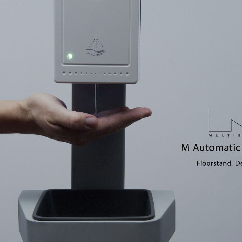 Multibrackets M Automatic Hand Sanitizer Deskstand
