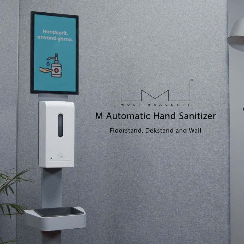 Multibrackets M Automatic Hand Sanitizer Floorstand