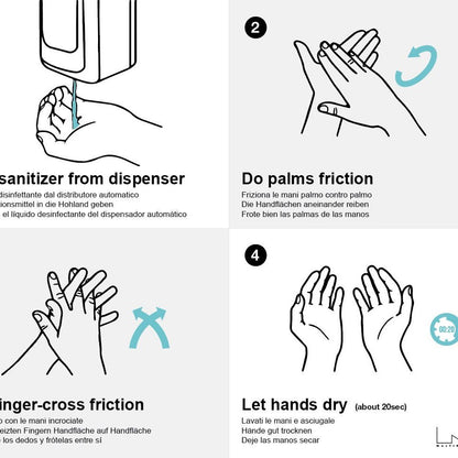 Multibrackets M Automatic Hand Sanitizer Floorstand
