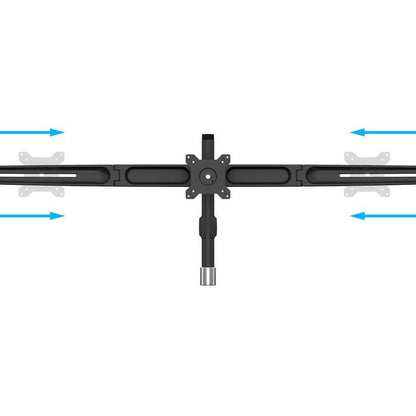 Multibrackets M VESA Desktopmount Triple Stand 15"-24" Expansion Kit