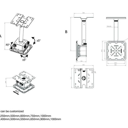 Multibrackets M Projector Mount Pro HD 40kg White