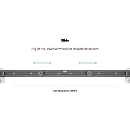 Multibrackets M Universal Public Wallmount Black Medium