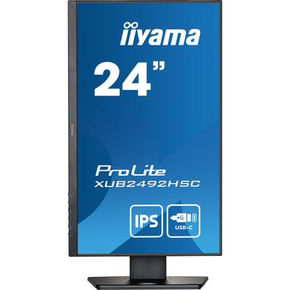iiyama ProLite XUB2492HSC-B5 LED display 61 cm (24") 1920 x 1080 pixels Full HD Black