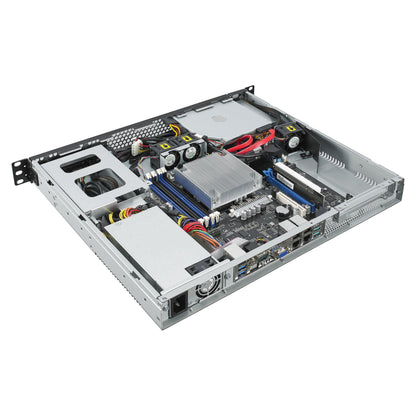ASUS RS100-E10-PI2 Intel C242 LGA 1151 (Socket H4) Rack (1U) Black, Metallic