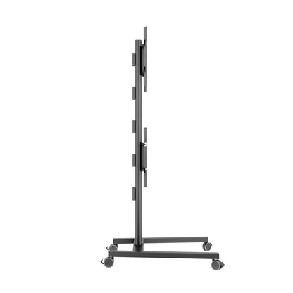Multibrackets M Display Stand 180 Dual Vertical Black
